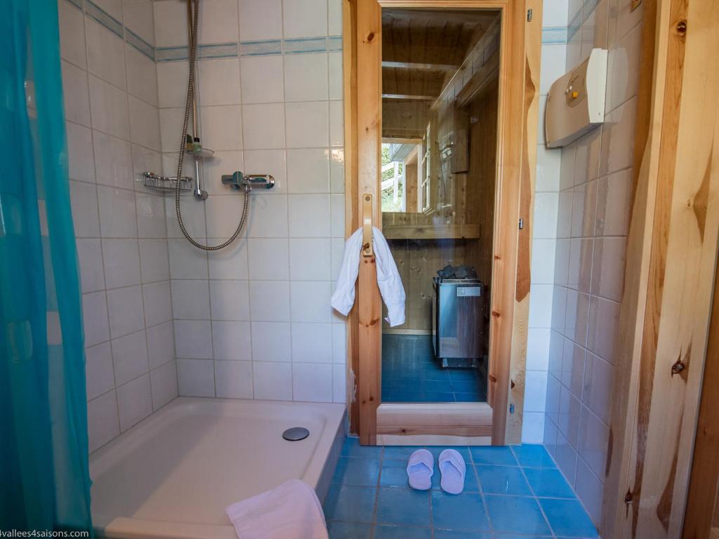 Koupelna v ubytování Chalet Colonia
