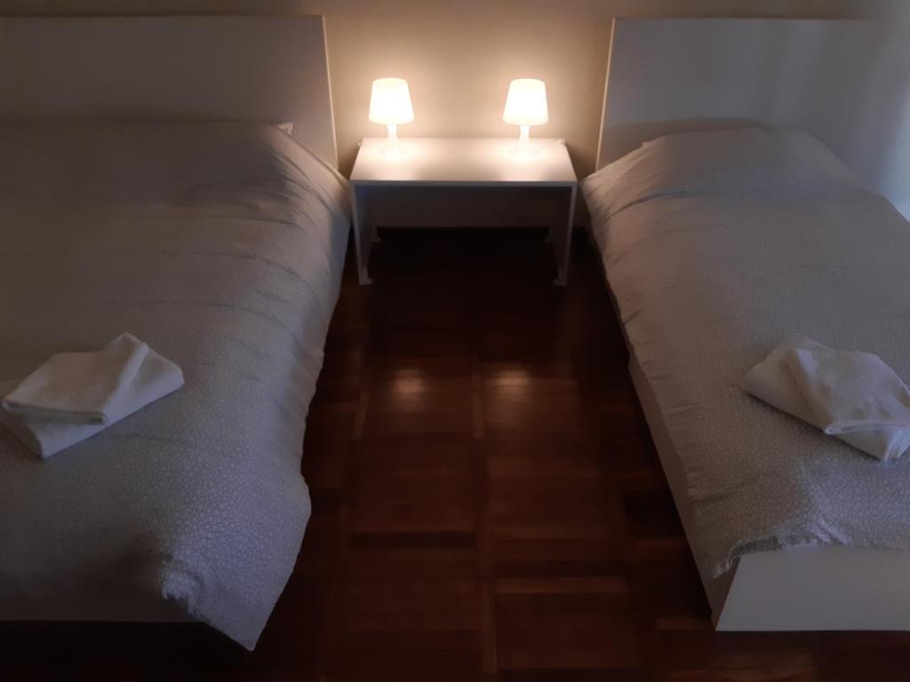 Postel nebo postele na pokoji v ubytování Sei Da Noi