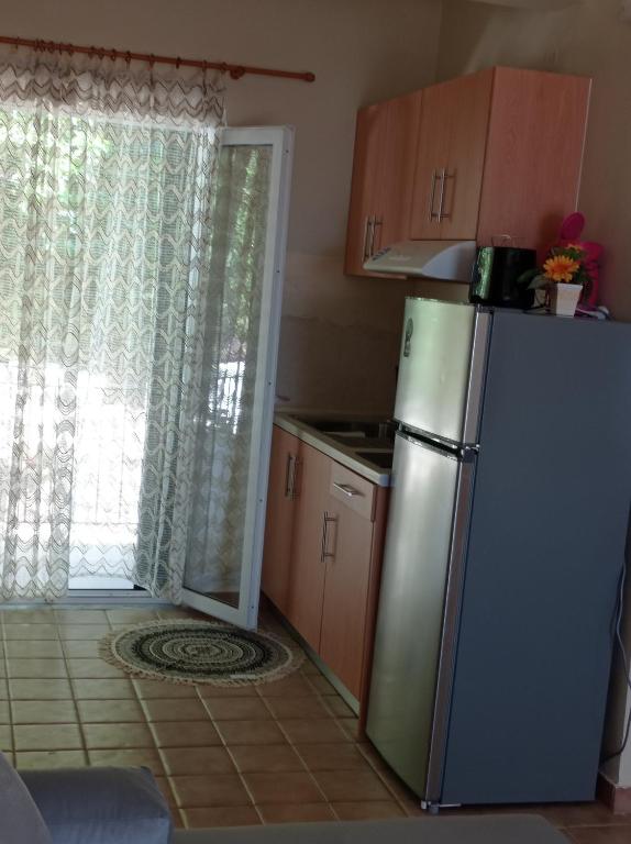 Kuchyň nebo kuchyňský kout v ubytování LITHERI-Studios&Apartment