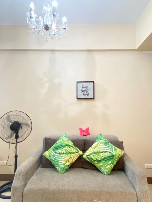 Posezení v ubytování Condo in Newport City Pasay near NAIA T3 AIRPORT MANILA