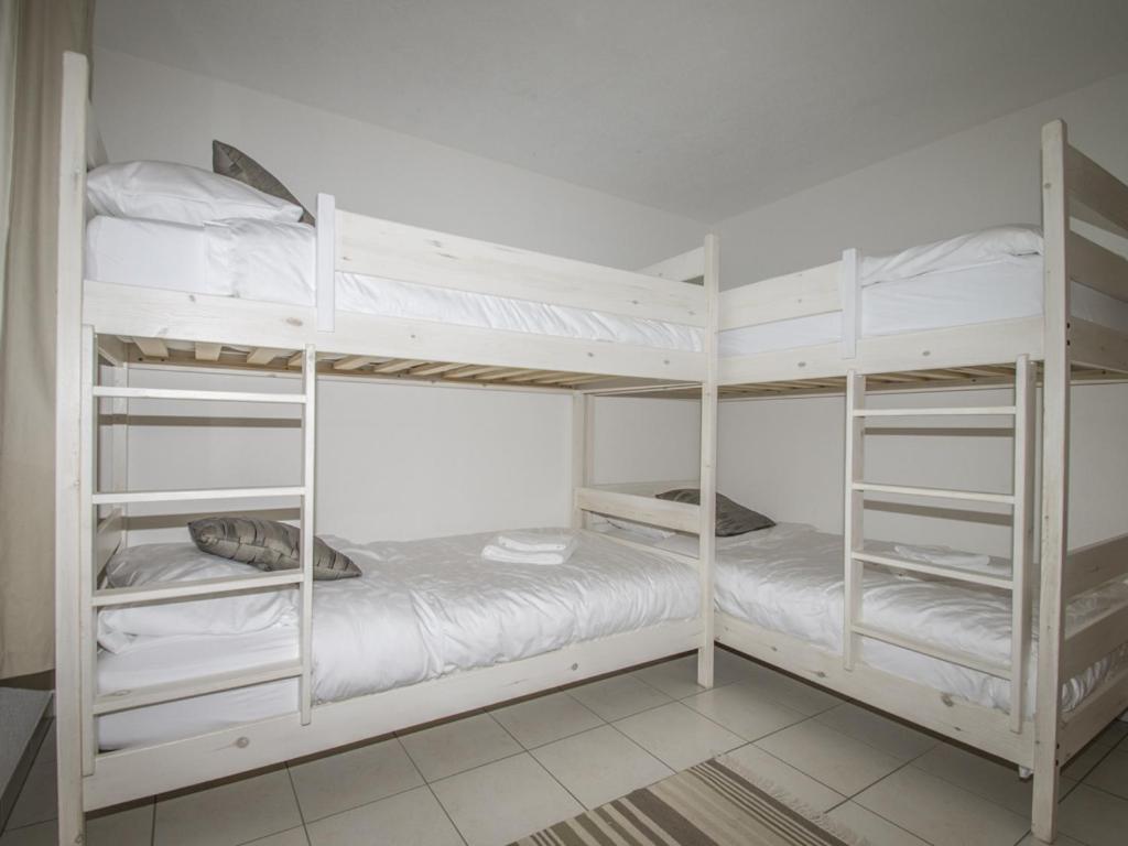 Cama o camas de una habitación en Chalet le Fauconnier