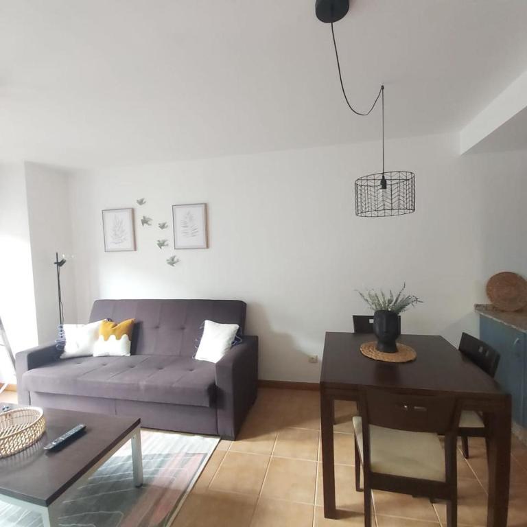 Posedenie v ubytovaní Apartamento Baiona 1 habitación Rúa Brasil