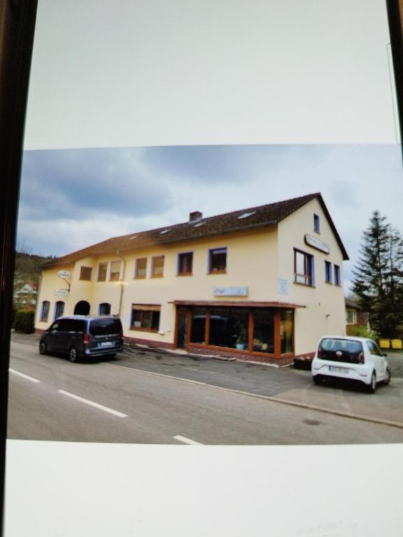 Budova, kde se penzion nachází