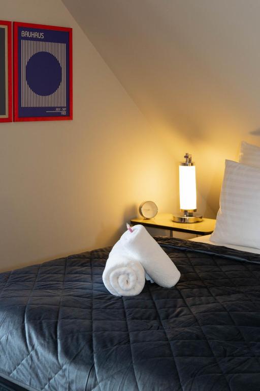 Postel nebo postele na pokoji v ubytování Apartmány Kopacka