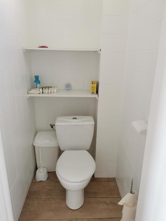 Kúpeľňa v ubytovaní SPACIEUX APPARTEMENT FRONT DE MER