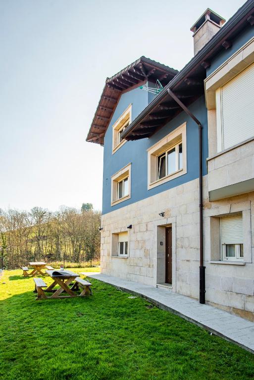 Zahrada ubytování Apartamentos Cangas Relax