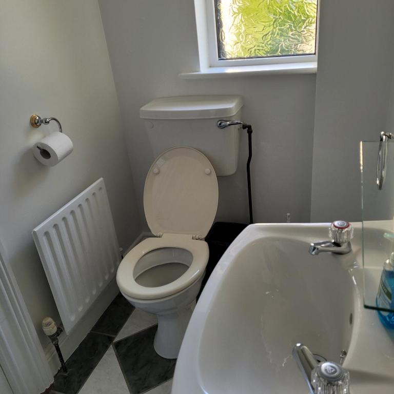 Koupelna v ubytování Dun Maeve Guesthouse