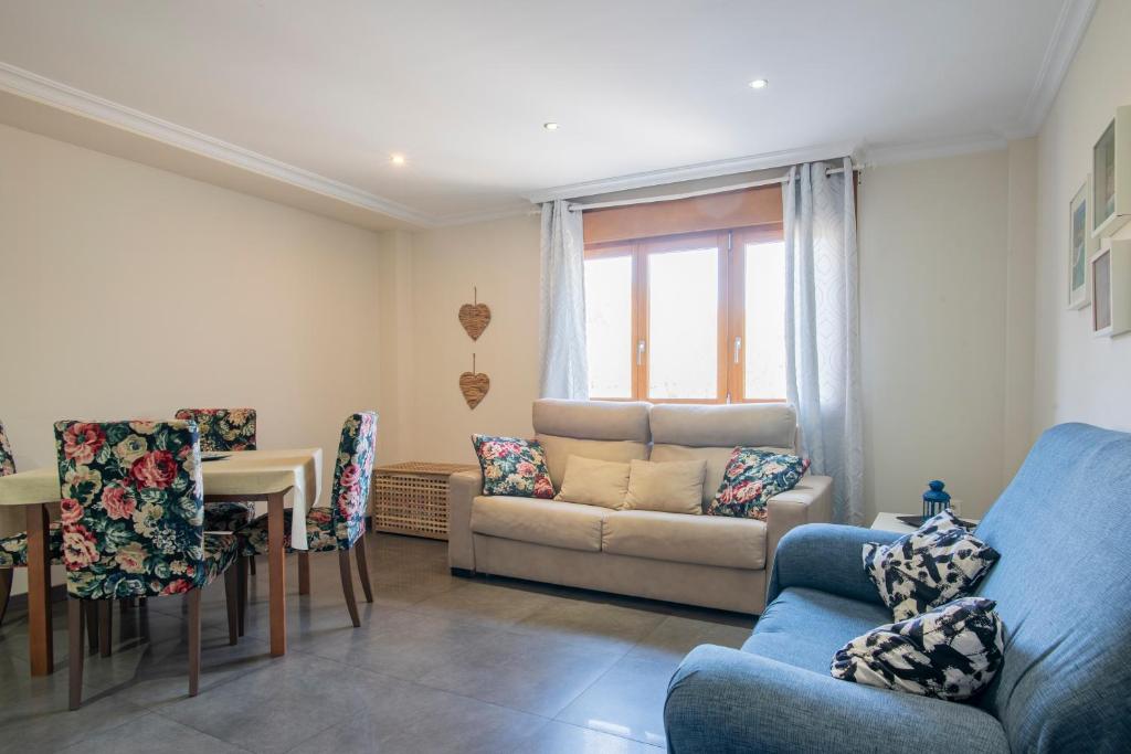 Posezení v ubytování Apartamentos Cangas Relax