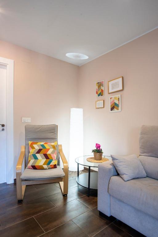 Posezení v ubytování Apartamentos Cangas Relax