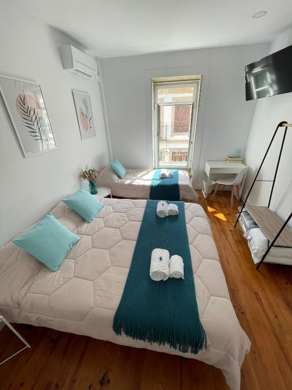 Centro da Vila - Double Room With Extra Bed