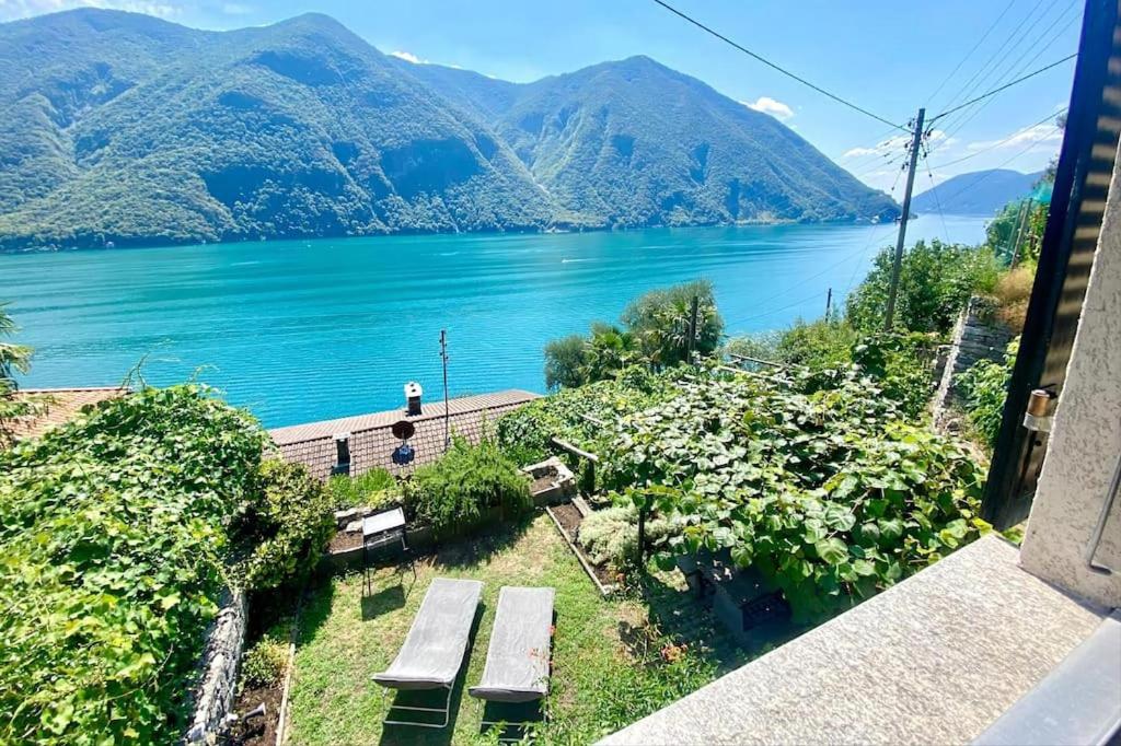 Fotografie z fotogalerie ubytování Casetta con Giardino Vista Lago v destinaci Lugano