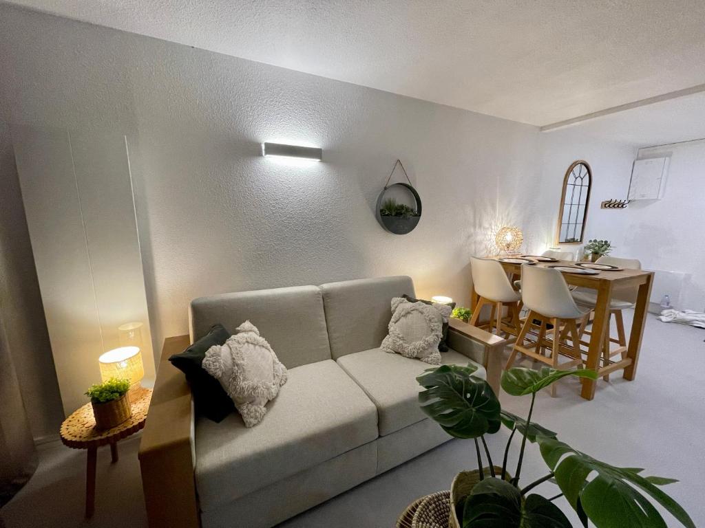 Гостиная зона в Le Studio de la Digue