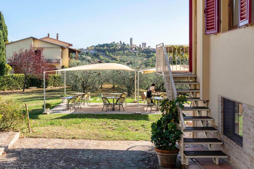 Zahrada ubytování Podere Bellavista