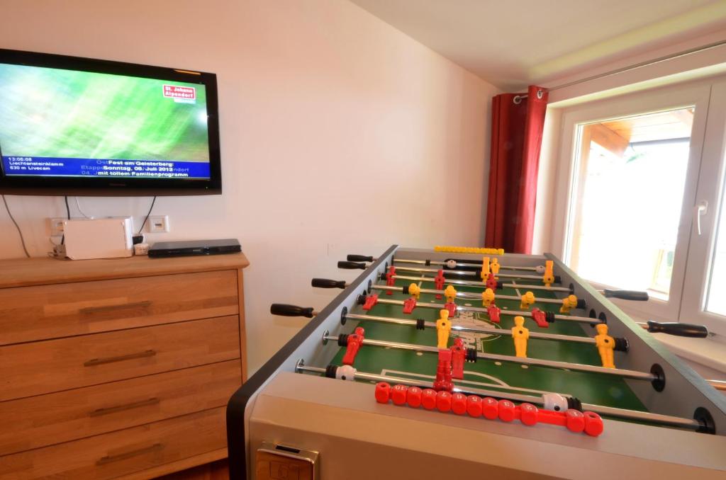 Herní místnost v ubytování Penthouse Cooper - by Alpen Apartments