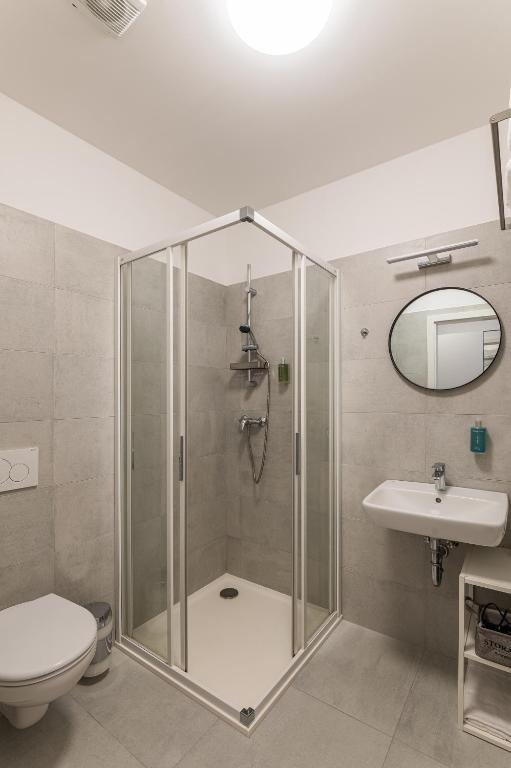 Kúpeľňa v ubytovaní Hotel Restovna