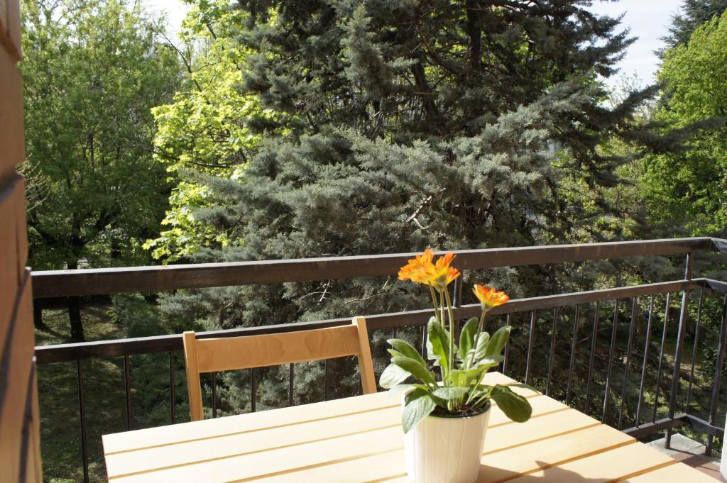 Balkón nebo terasa v ubytování Lotus B&B