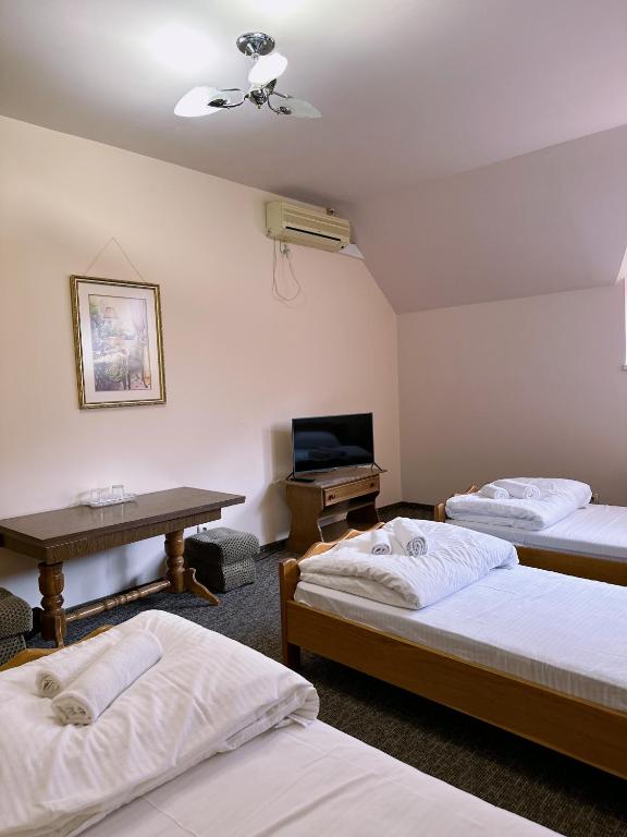 Postel nebo postele na pokoji v ubytování SameТой