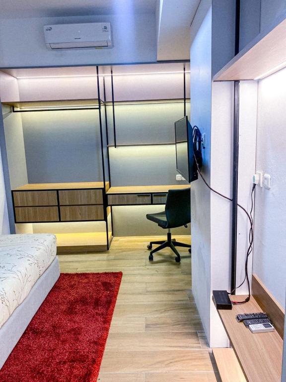 Postel nebo postele na pokoji v ubytování One Living At Menara One