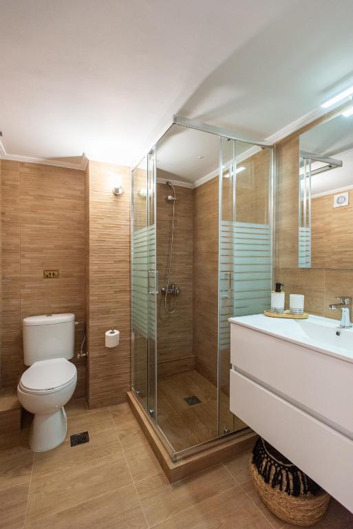 Kúpeľňa v ubytovaní Blue Ark Boho Stay at Acropolis