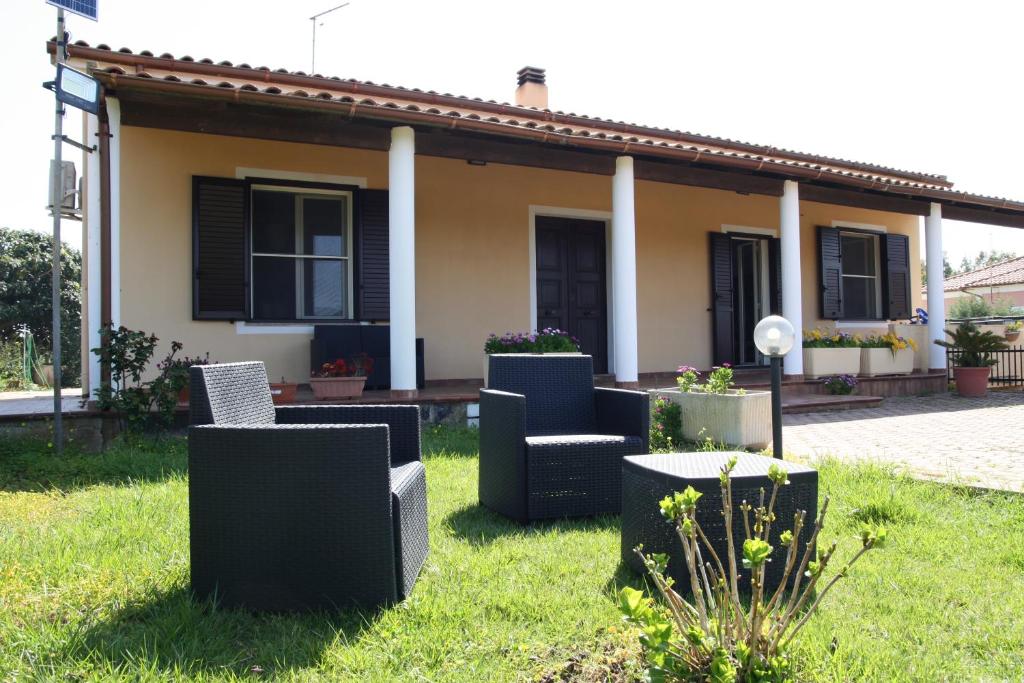 Ogród w obiekcie Villa Cabirol