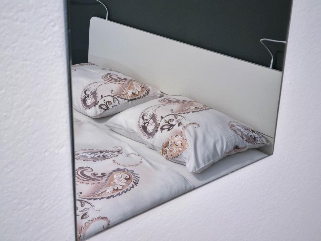 Postel nebo postele na pokoji v ubytování Apartmaji Jakob 1