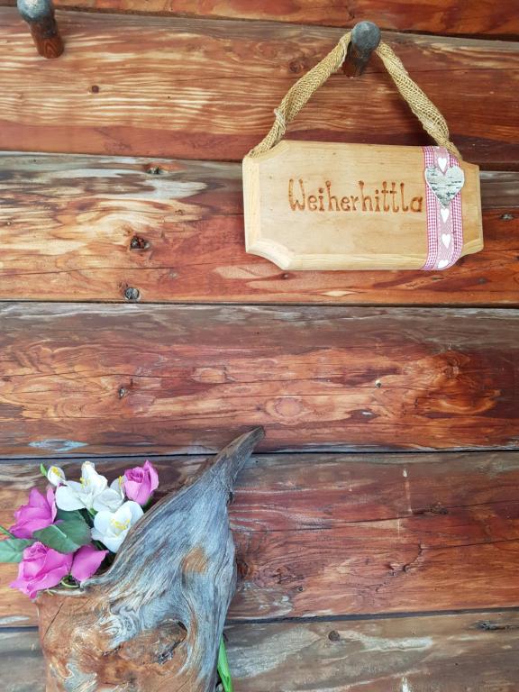 Certifikát, hodnocení, plakát nebo jiný dokument vystavený v ubytování Weiherhütte Ried