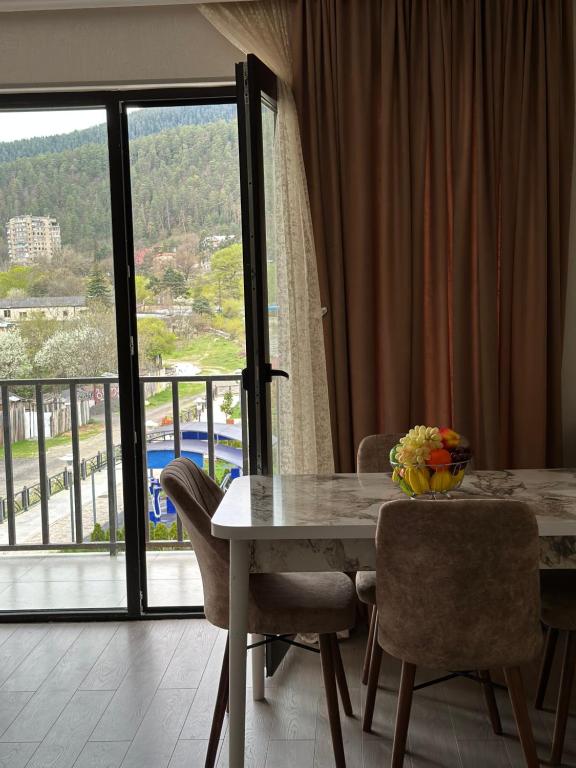 Balkón nebo terasa v ubytování Vitali Apartment