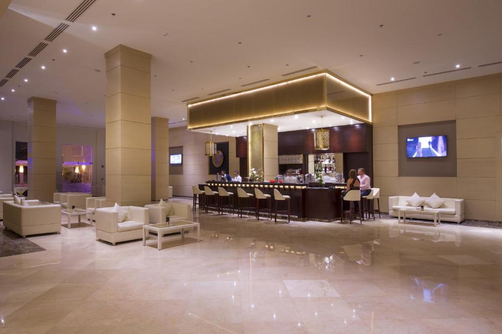 Een zitgedeelte bij Sunrise Montemare Resort -Grand Select