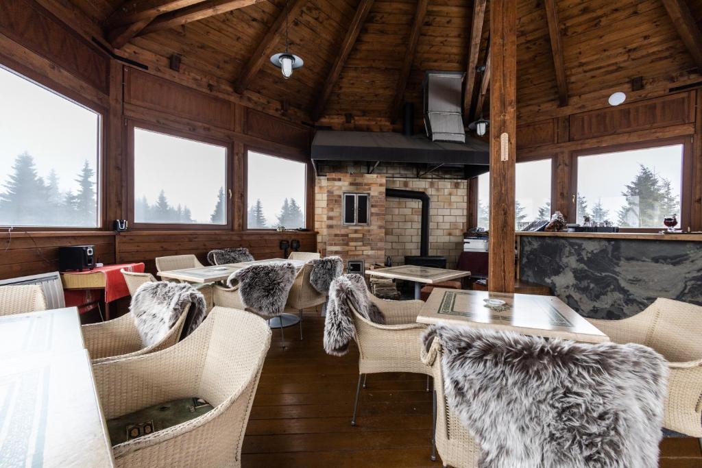 Posezení v ubytování Hotel Petrovy kameny