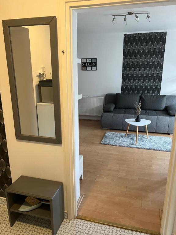 Posezení v ubytování Belvárosi apartman