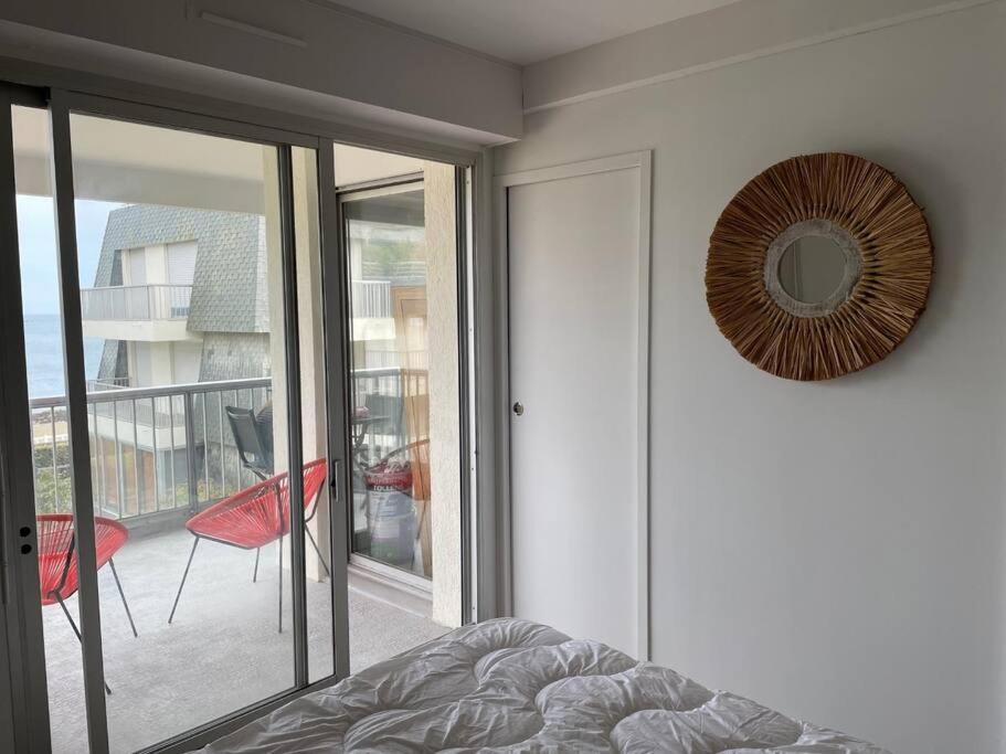 Posteľ alebo postele v izbe v ubytovaní Appt T2 vue imprenable sur Mer