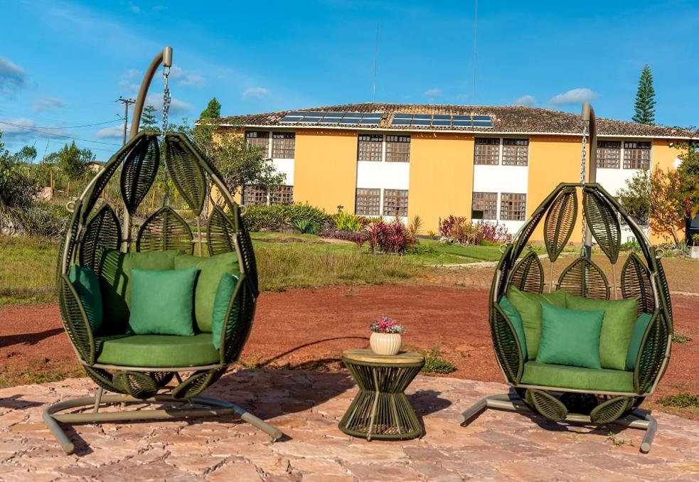 Um jardim em Casarão Alpina