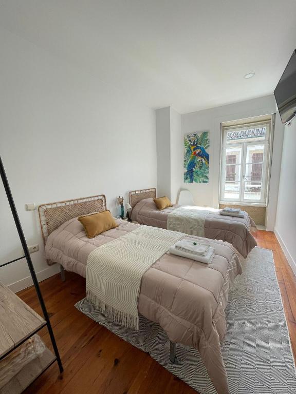 Centro da Vila - Standard Twin Room With Shared Bathroom