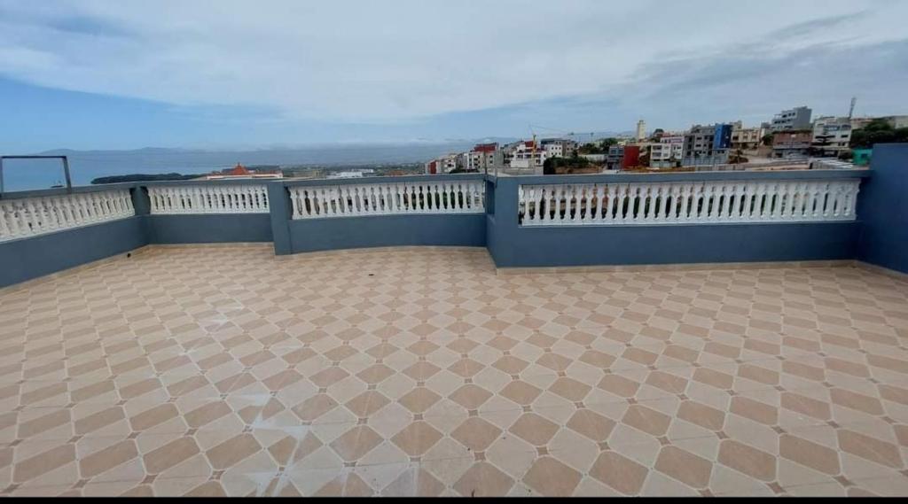 Balkón nebo terasa v ubytování Al Hoceima Ajdir Maroc - Maison 5 chambres 12 personnes