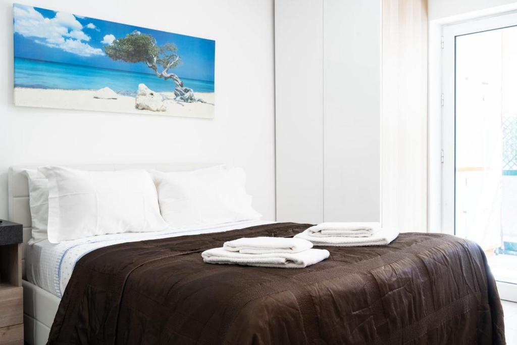 Postel nebo postele na pokoji v ubytování Luxury Apartment near Cascais Town & Marina