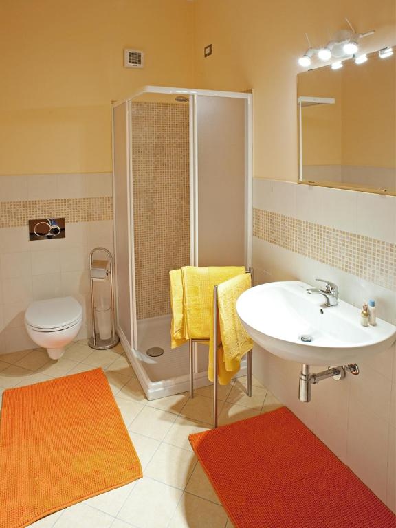 Kúpeľňa v ubytovaní Le Coccinelle B&B