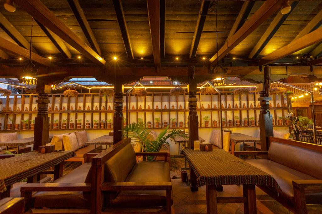Posezení v ubytování Vajra Boutique Hotel