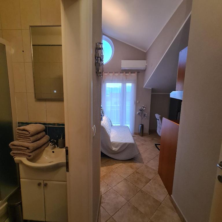 Кровать или кровати в номере Villa Neda