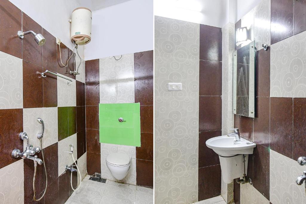 Koupelna v ubytování FabHotel Prime Rockstar Suites