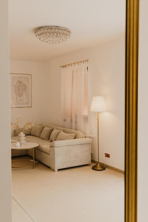 A seating area at Hill View Apartment Tatragolf