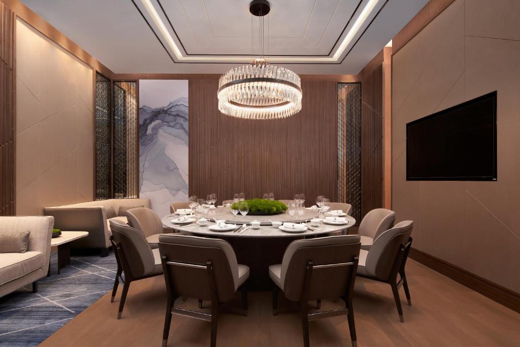 Posezení v ubytování Foshan Marriott Hotel