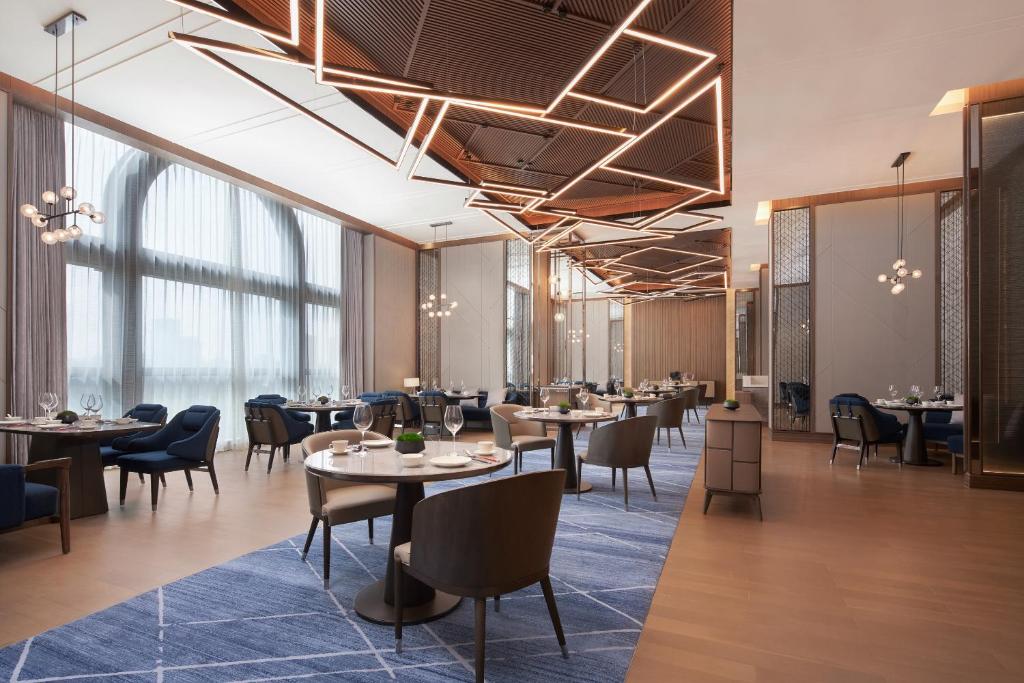 Posezení v ubytování Foshan Marriott Hotel