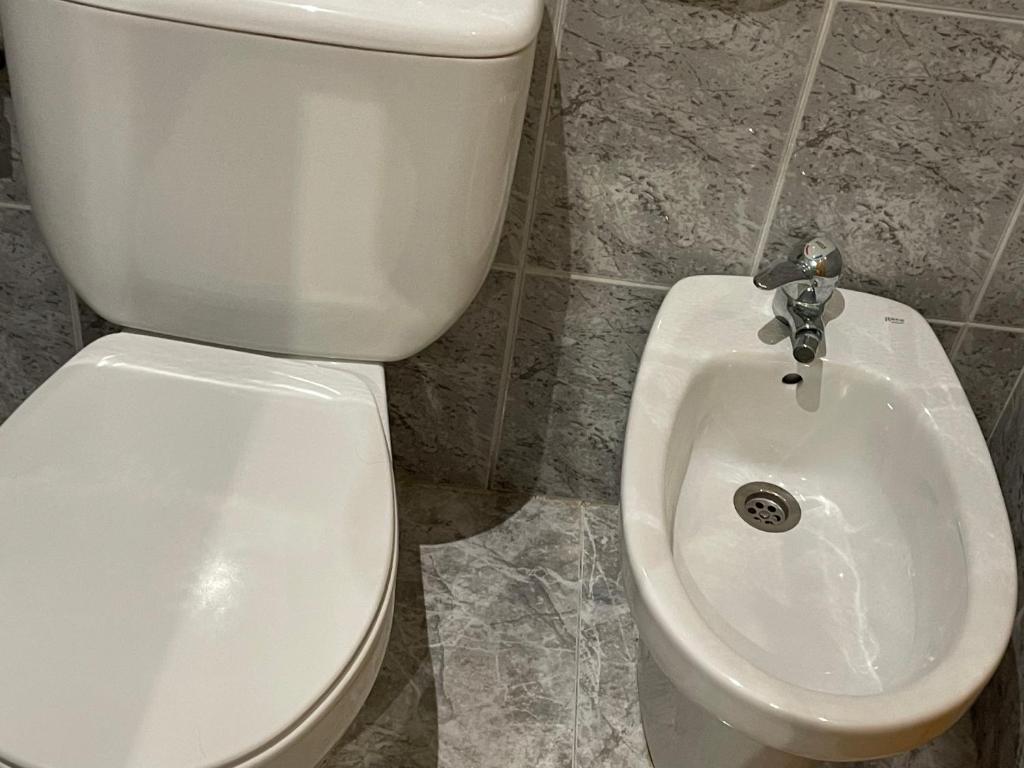 Koupelna v ubytování Apartamentos Coronichi