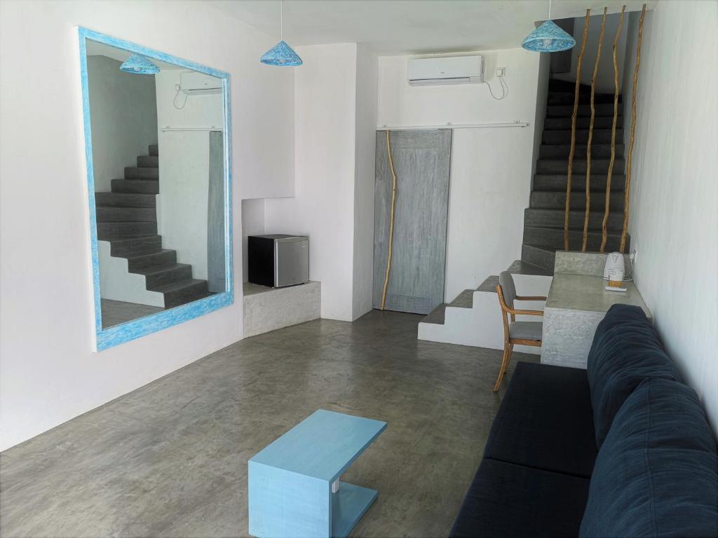 Posezení v ubytování NAVA b&b