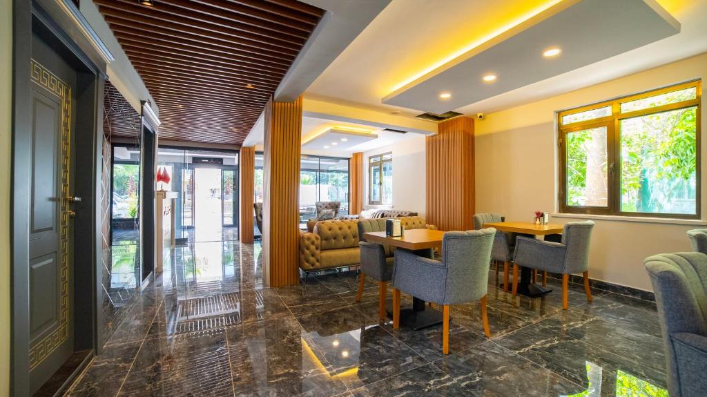 Posezení v ubytování Kafkas Hotel