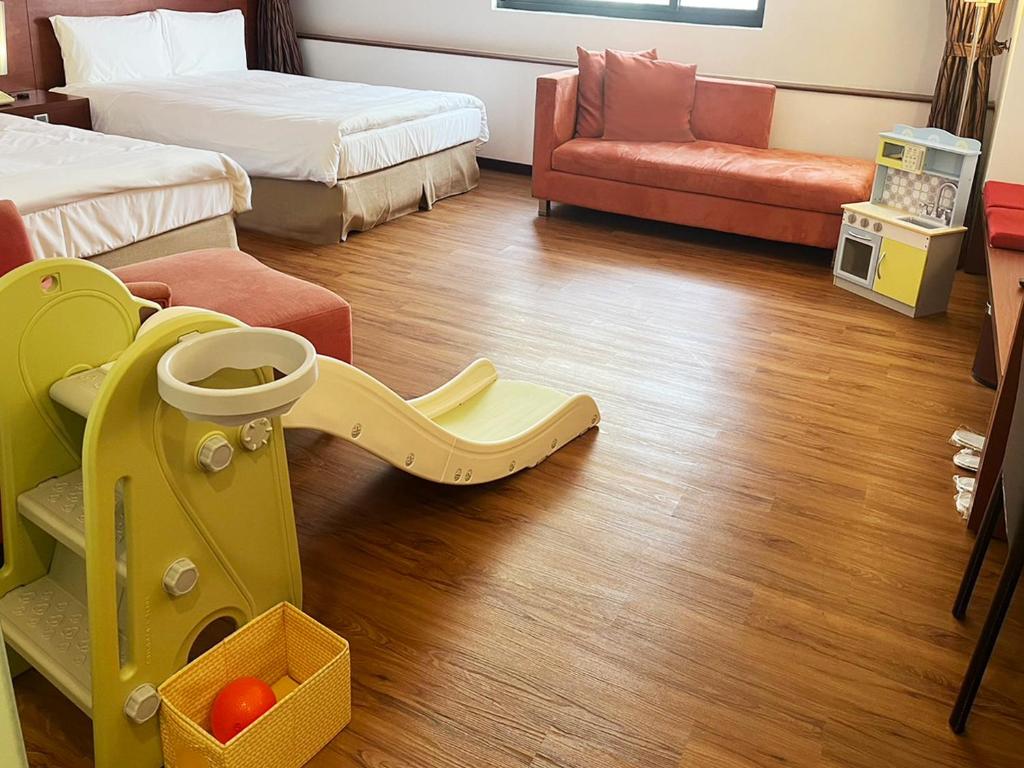 Posezení v ubytování Hotel Leisure Tamsui