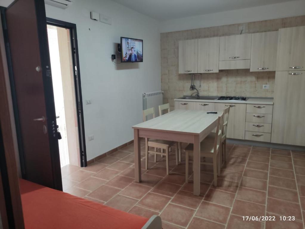 Kuchyň nebo kuchyňský kout v ubytování Borgo Cerasa