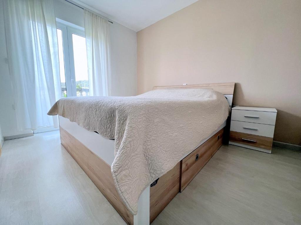 Postel nebo postele na pokoji v ubytování Stel Mar Apartment
