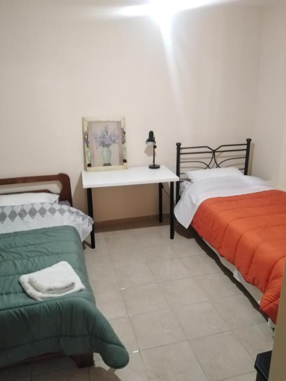 Posteľ alebo postele v izbe v ubytovaní Stavros Apartments