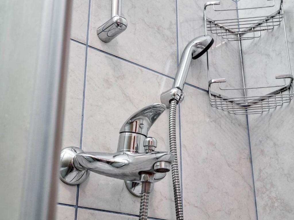 Koupelna v ubytování Apartmaji Jakob 1